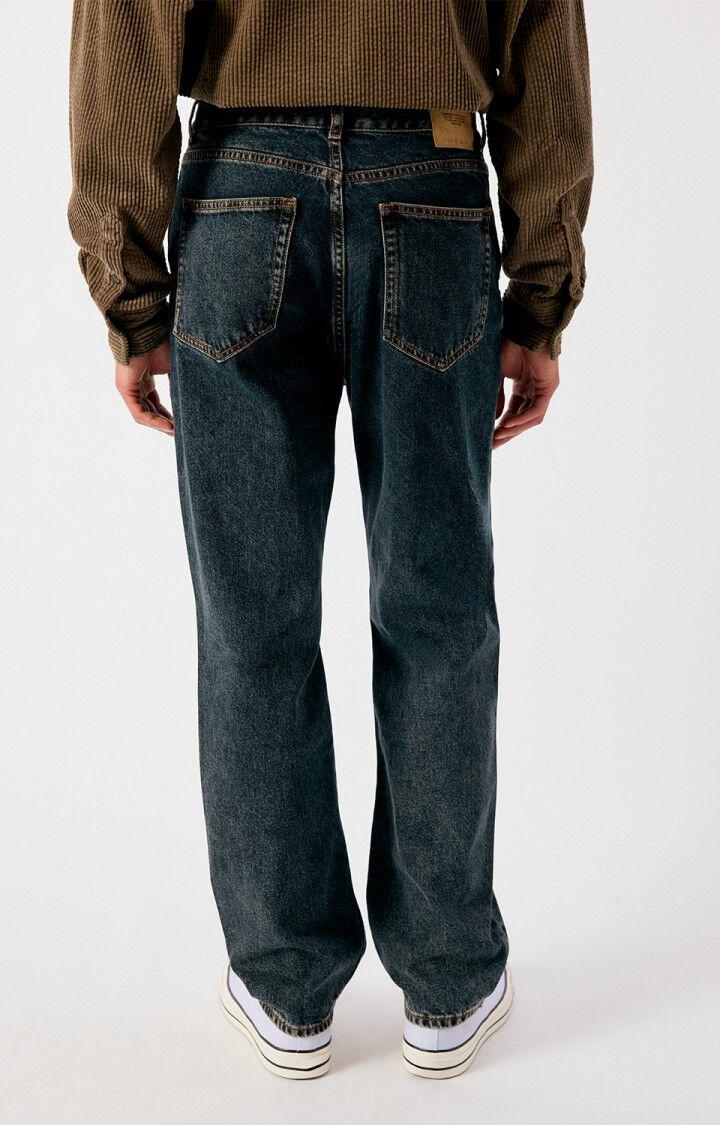 American Vintage Lydbay Blue Black 5 Pocket Jeans Herren dunkelblau
